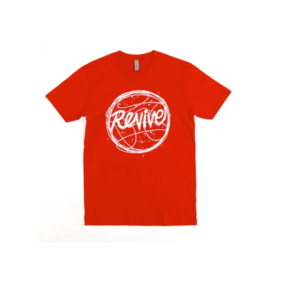 Originale Revive Scarabocchio T-Shirt - Rosso
