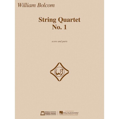 String Quartet No. 1 E.B. Marks Series Composed by William String Quartet No. 1 E.B. Marks Series Composed by William