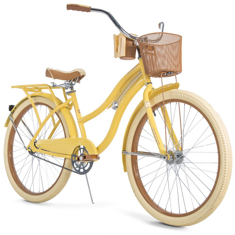 Huffy 26" Nel Lusso Classic Cruiser Bike Women's Bicycle w/ Basket CHOOSE COLOR