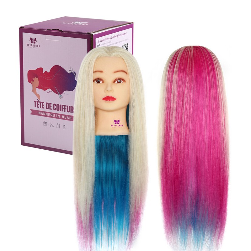 ÃBungskopf Friseurkopf Frisierkopf Puppenkopf Salon Ausbildung Kosmetik Haar 26