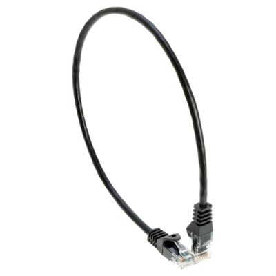 CAT5 Ethernet Patch Cable RJ-45 Internet Cord Black 1.5FT - 20FT Multipack LOT