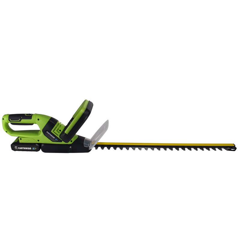 Cordless Electric Hedge Trimmer Grass Cutter 20 in. 20V Battery Charger Included