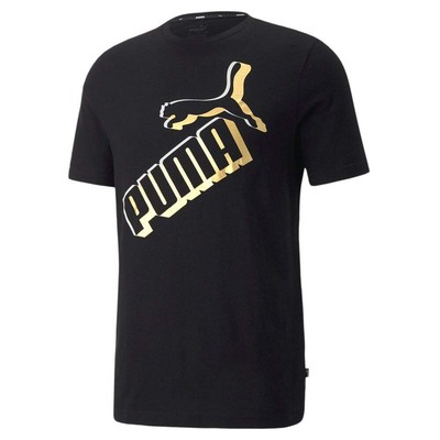 

Футболка Puma Essentials + с круглым вырезом и короткими рукавами с логотипом Мужские размеры  Повседневные топы 8, Черный, Puma Essentials+ Logo Crew Neck Short Sleeve TShirt
