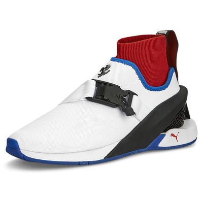 Pre-owned Puma Ferrari Ionf Miami Slip On Mens White Sneakers Casual Shoes 30750601