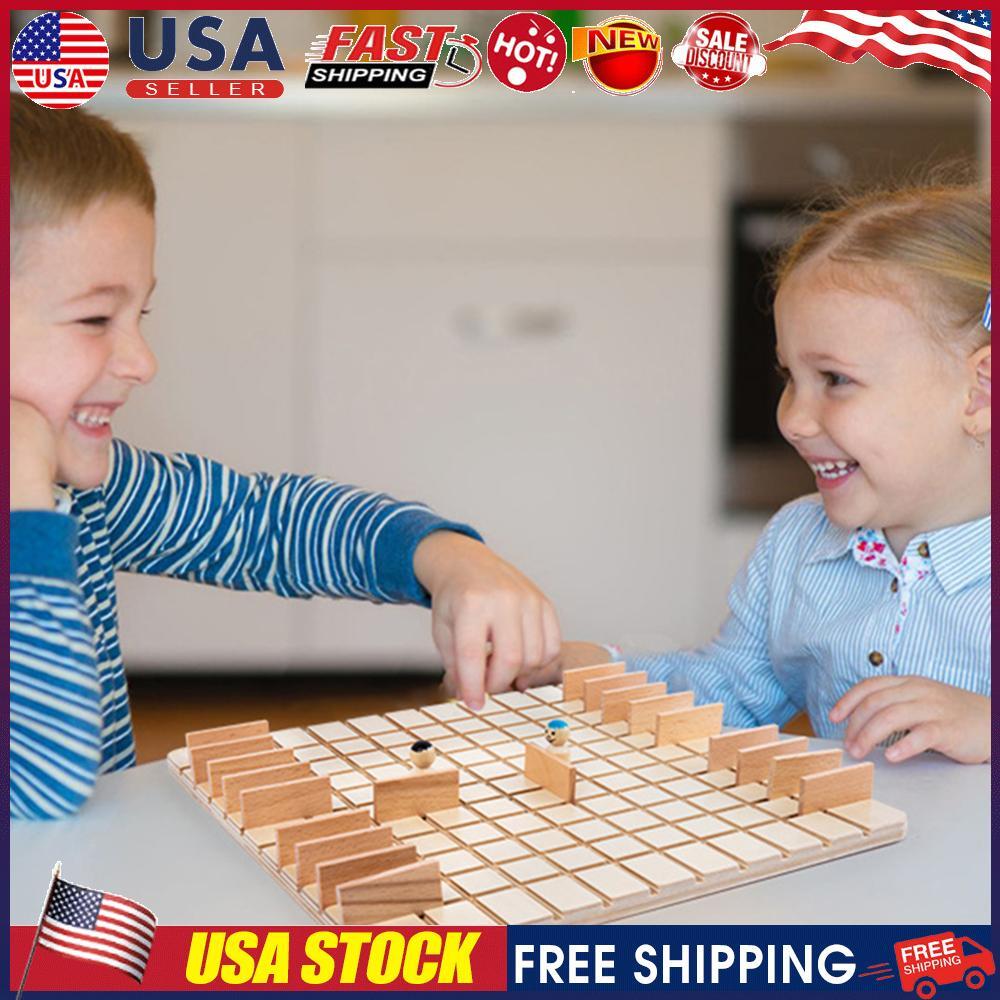Two-person Chase And Intercept Board Game Party Game