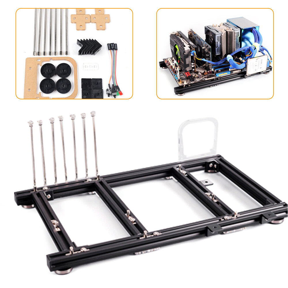 Frame case. Стенд atx cold case. открытый корпус стенд atx. шасси для плат. open frame корпус.