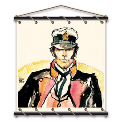 Poster sur toile tendue coton Corto Maltese, Ballade de la mer salée (75x80cm)