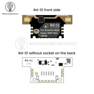 Rd 01 24G Radar Human Body Senser Module Radar+WiFi+BLE millimeter wave sensor