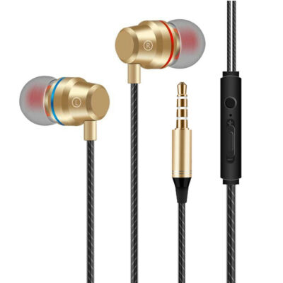 HIFI Bass Stereo Wired Earbuds Headset In-Ear Earphone Headphone MIC 3.5mm