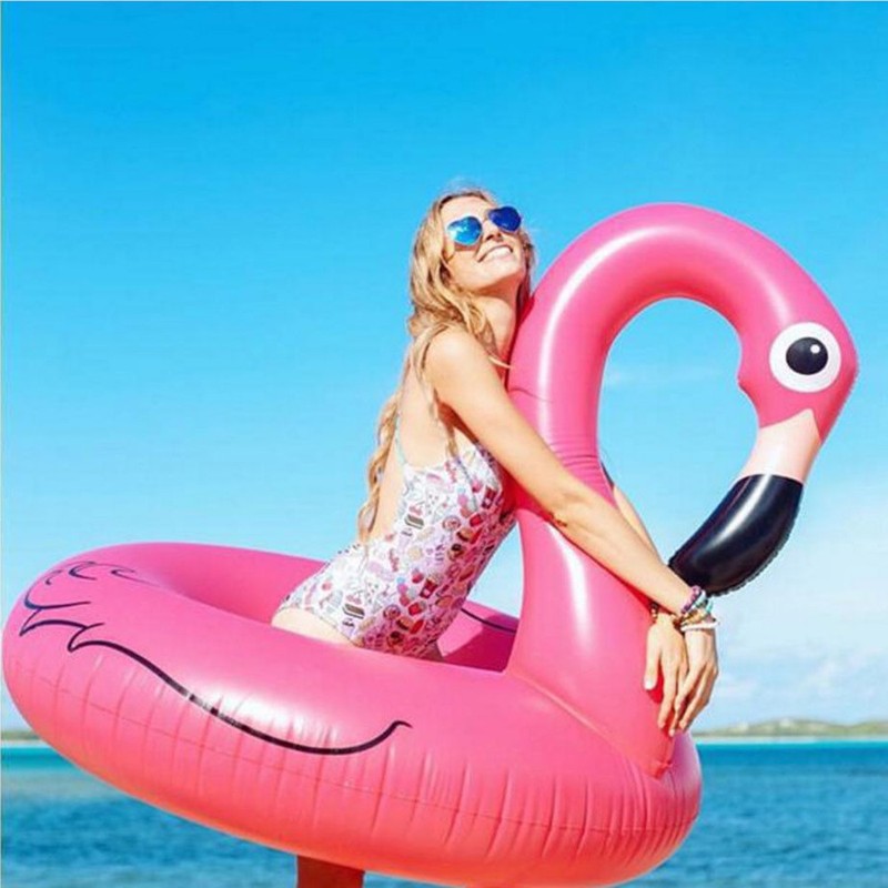 flamingo swim ring