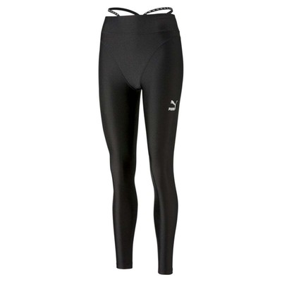 

Леггинсы Puma Dare To женские черные спортивные повседневные 53832701, Черный, Puma Dare To Leggings