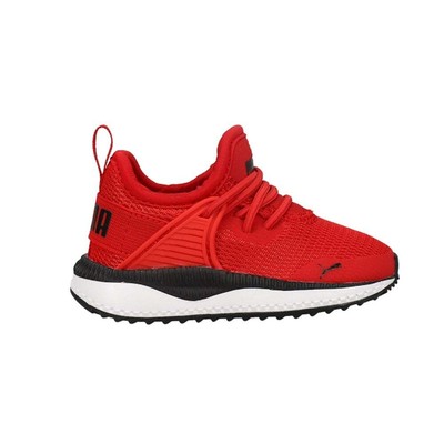 Puma Pacer Next Cage Ac Lace Up Toddler Boys Красные кроссовки Повседневная обувь 366425-0