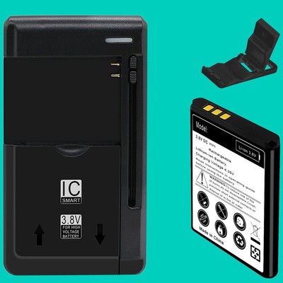 Superior Quality 1600mAh Battery Charger Bracket f Consumer Cellular Doro 7060