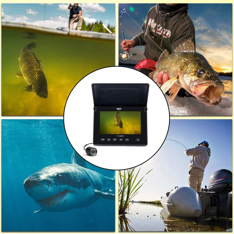 Underwater Fishing Camera DVR Underwater Fish Finder Infrared LED Portable Fishi