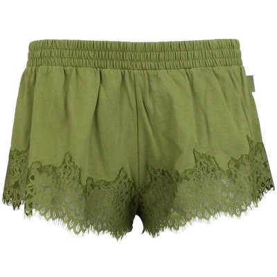 

Puma Fenty By Rihanna Lace Trim Sleepwear Shorts Womens Green Casual 574302-02, Зеленый
