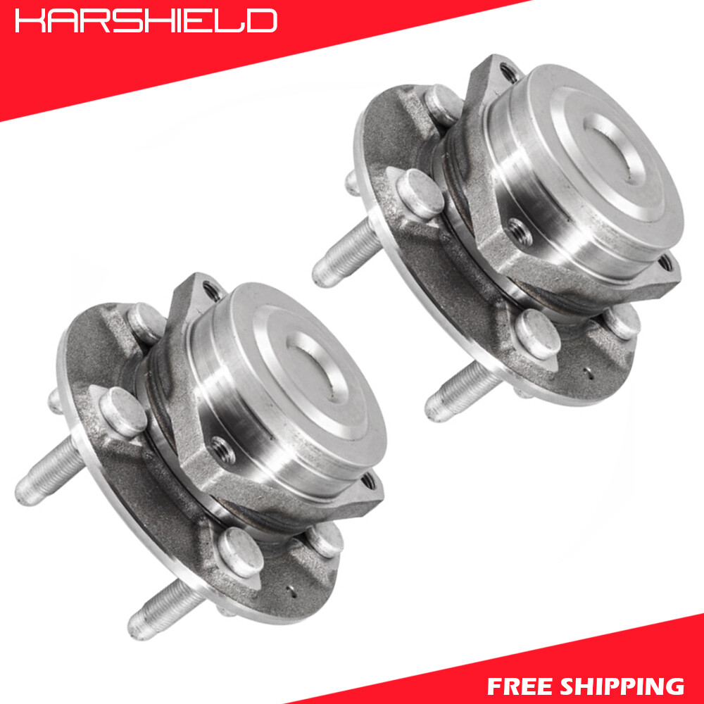 2x Front Wheel Bearing and Hub Assembly for 2016 2017 Chevrolet Camaro LT SS