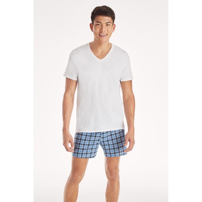 

Мужская футболка Hanes® ComfortSoft с V-образным вырезом, упаковка из 6 шт., Белый