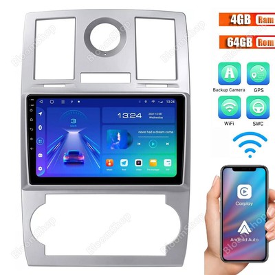 For Chrysler 300C 04-07 Android13 Car Stereo Carplay Radio GPS WiFi Android Auto