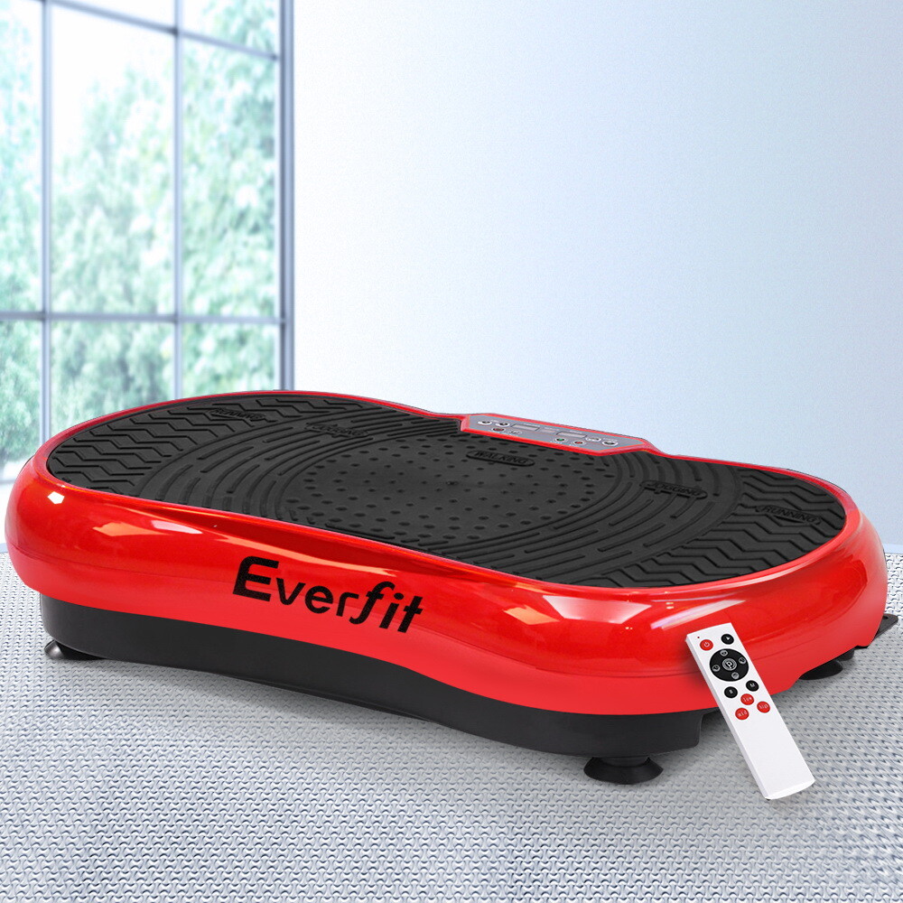 Everfit Vibrating Plate Round Standing Exercise Machin Gym