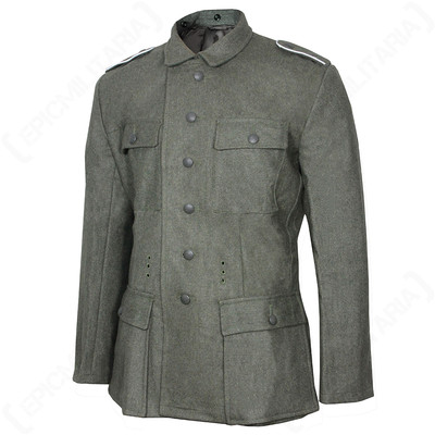WW2 German M43 Field Grey Wool Tunic - Repro Army Heer