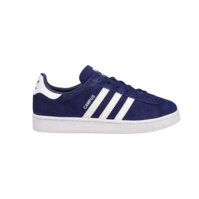 

Мужские кроссовки Adidas Campus на шнуровке, размер 2,5 М, повседневная обувь BY9593, Синий, adidas Campus Lace Up