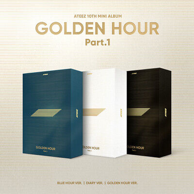 ATEEZ GOLDEN HOUR : Part.1 10th Mini Album CD+Photobook+Photocard+Etc+Tracking#
