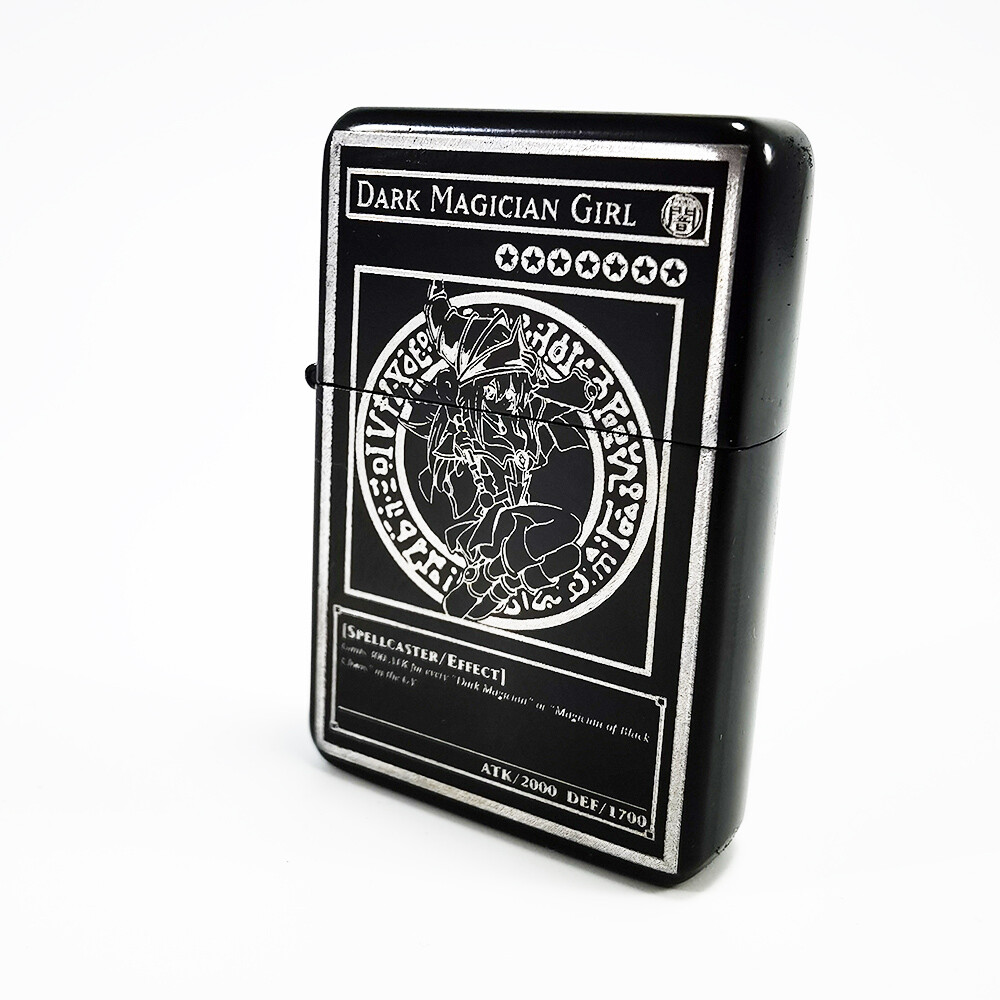 BRAND NEW - STYLED CIGARETTE PETROL LIGHTER - DARK MAGICIAN GIRL - VARIABLE 