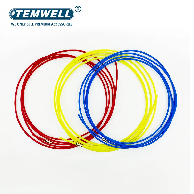 MIG MAG Welding Torch PTFE Liner 0.6-0.8/0.8-1.0/1.2-1.6 Welding Wire Euro Centr