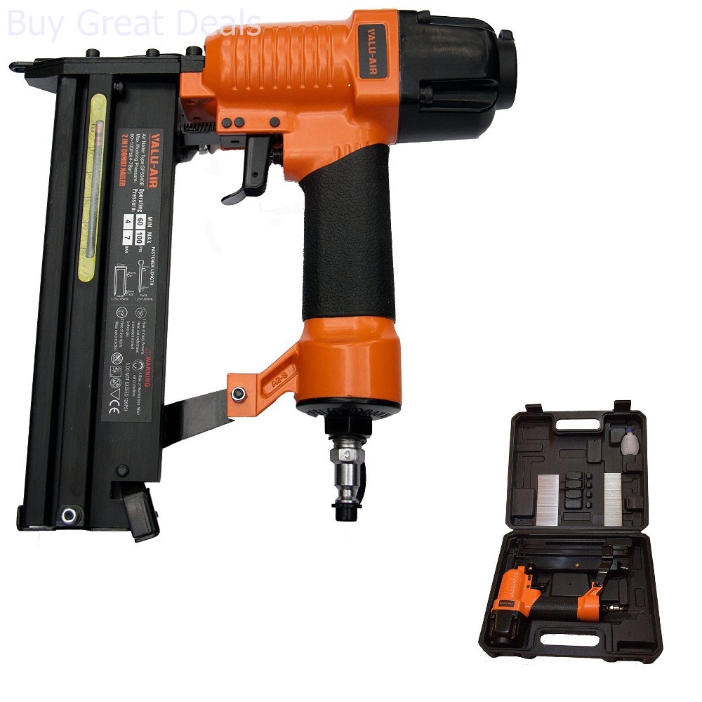 Air Pneumatic Staplers Staple Gun Upholstery Wire Framing Stapler Brad