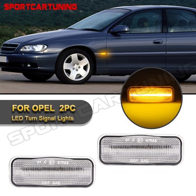 For 94-03 OPEL Omega B Caravan Saloon Sequential Side Marker Turn Signal Lights