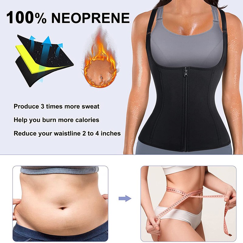 FAJAS REDUCTORAS COLOMBIAN WAIST TRAINER BODY SHAPER SLIMMING VEST CORSET GIRDLE