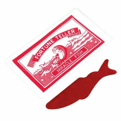FORTUNE TELLER MIRACLE FISH Party Bag Retro Gift Stocking Filler Crackers Toy UK