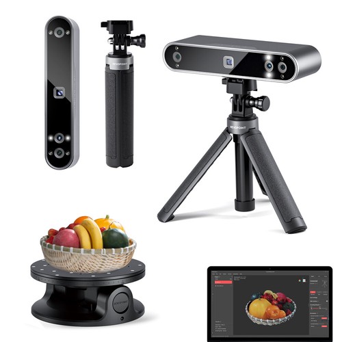 Revopoint Handheld 3D Scanner POP 3 POP 2 0.05 mm Precision for 3D Printing