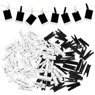  100 Pcs Mollette Portafoto Clip Per Abiti Mini Graffette Di Immagini