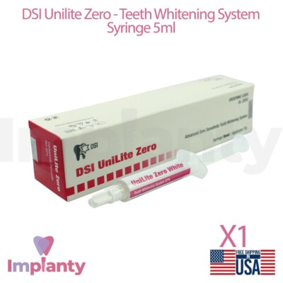 Dental UniLite Zero Tooth Whitening 5ml Fast Aesthetic Application Dentistry