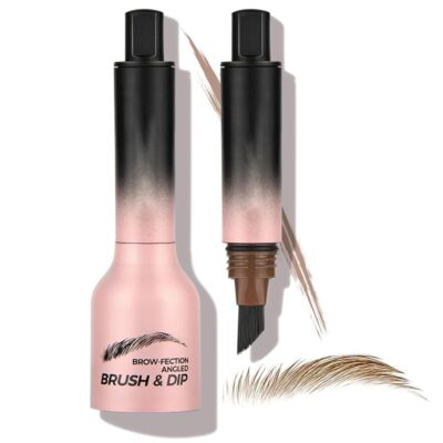 Waterproof Eyebrow Pencil Hair-Like Strokes Angled Eye Brow Brush  Women Girls