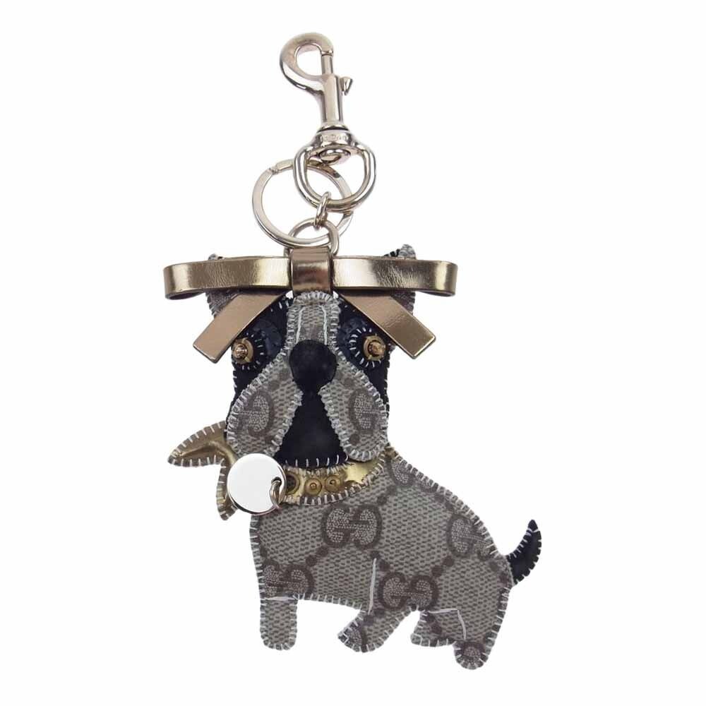 GUCCI LEROYフレンチブルドッグ キーホルダーとDIORのチャーム GUCCI LEROYフレンチブルドッグ キーホルダーとDIORのチャーム