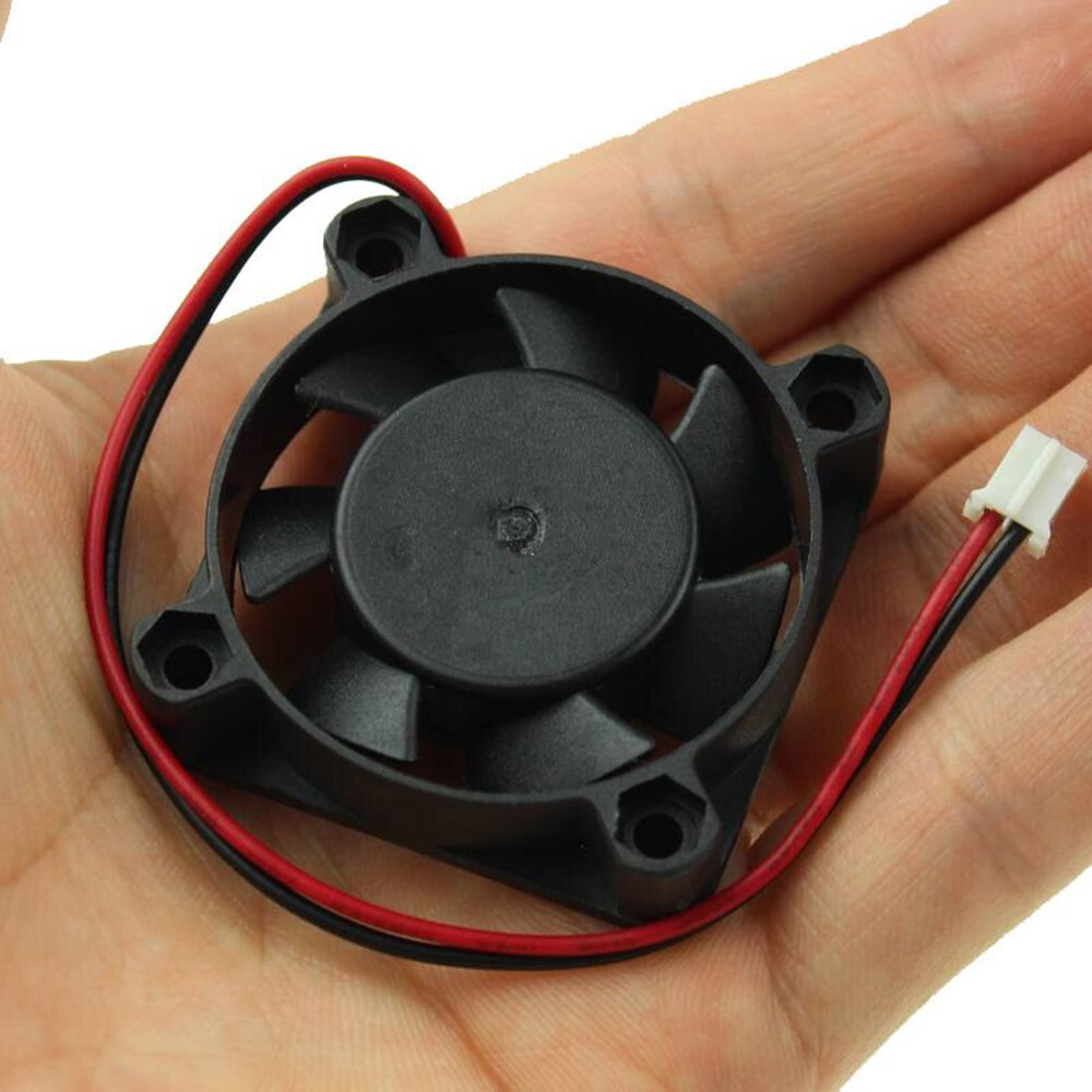 12V 40mm Cooling Computer Case Fan 40x40x10mm (1.6x1.6x0.4 in)  2-Pin 4 Pcs 4X 
