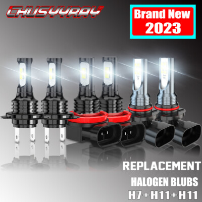 For Ford Fusion 2010 faros LED blancos Kit de bombillas de luz antiniebla de haz