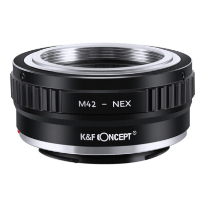 K&F Concept Adapter for M42 Screw Mount Lens to Sony E NEX Camera A6500 A7S A9
