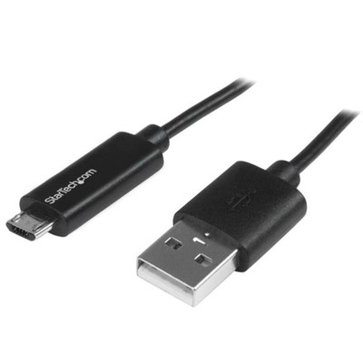 Startech.com USBAUBL1M Micro-USB LED Charging Cable 1m M/M