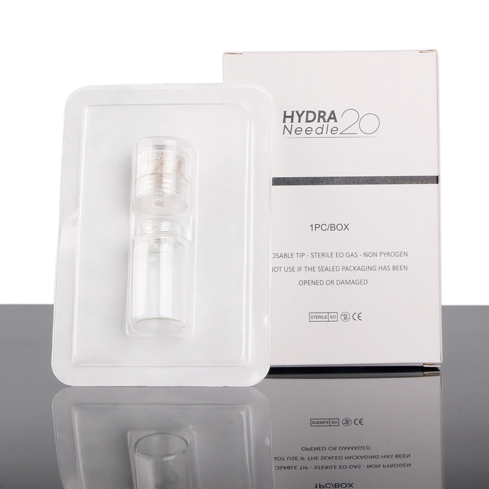 OEM Hydra Micro Needle Applicator Glass Bottle Serum Injection Skin Reusable