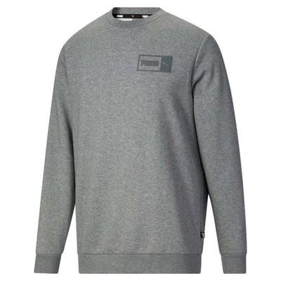 

Серая мужская толстовка с круглым вырезом Puma Side By Side 67383703, Grey