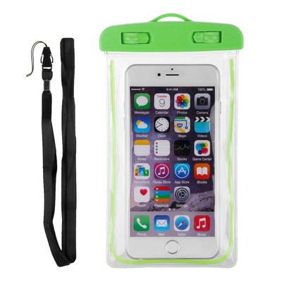 Hot Luminous Glow Waterproof Underwater Pouch Dry Bag Case Cover for Cell Phone