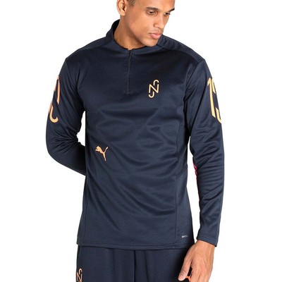

Puma Nmj Flare Soccer QuarterZip Пуловер мужской синий 605609-09