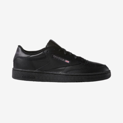 New Womens Reebok CLUB C 85 AR0454	BLACK RXSOXXCCUBK UNISEX SIZE TAKSE
