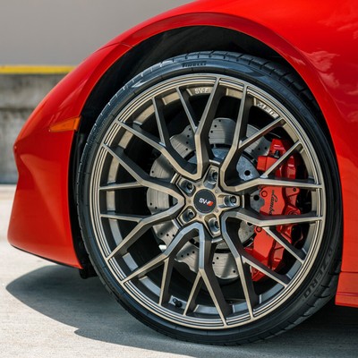 20'' SAVINI SV-F2 FORGED CONCAVE WHEELS RIMS FITS PORSCHE CAYMAN R S