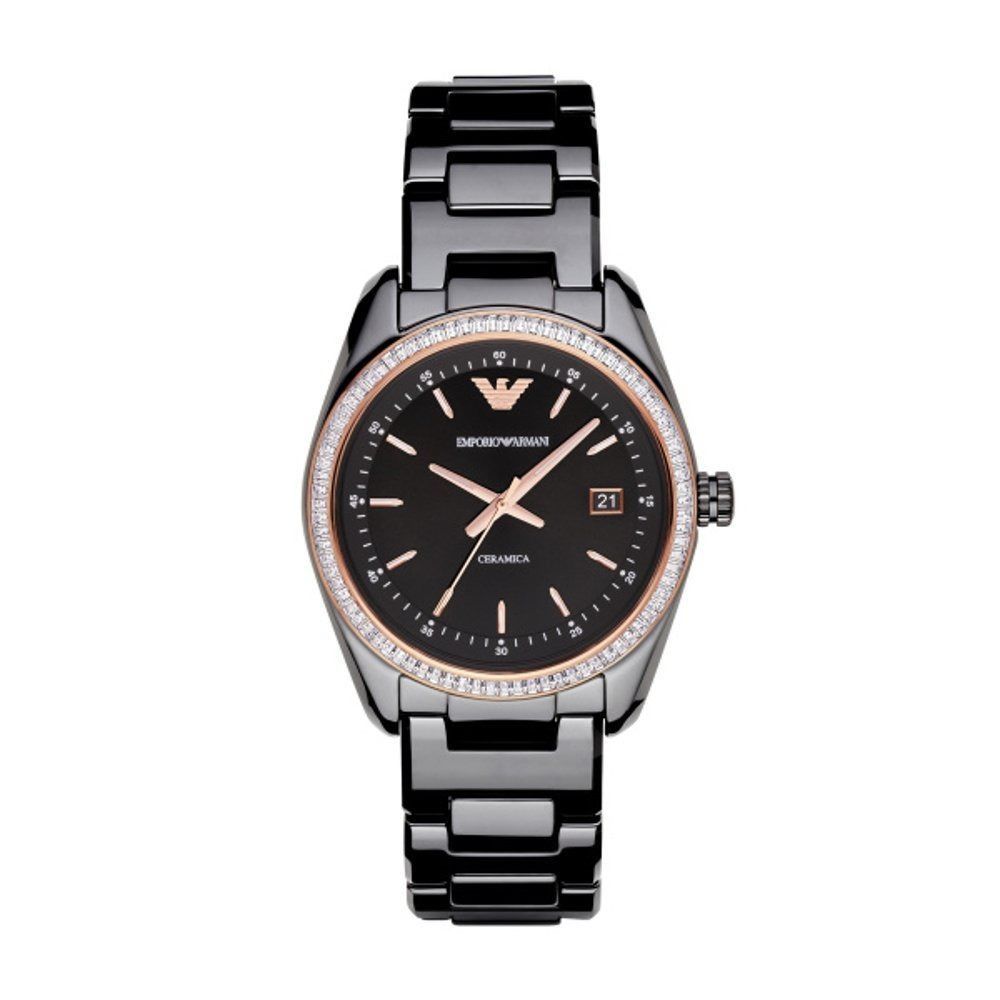 Emporio Armani Ceramic Band Wristwatches