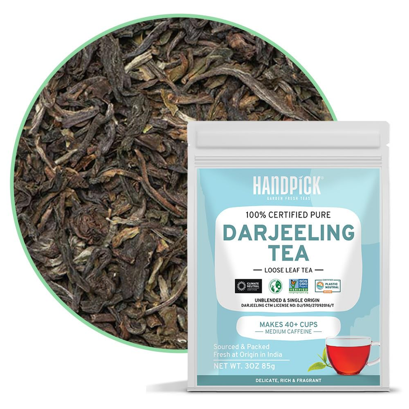 Loose Leaf (85g/3oz) +40 Cups | Non-gmo, Med Caffeinated, Pu