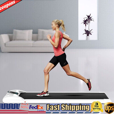 electric treadmill home elderly walking pad machine folding large led display 204786189552
